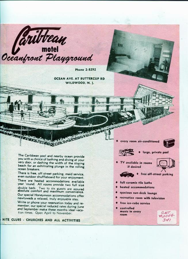 Caribbean Motel Wildwood Crest Kültér fotó